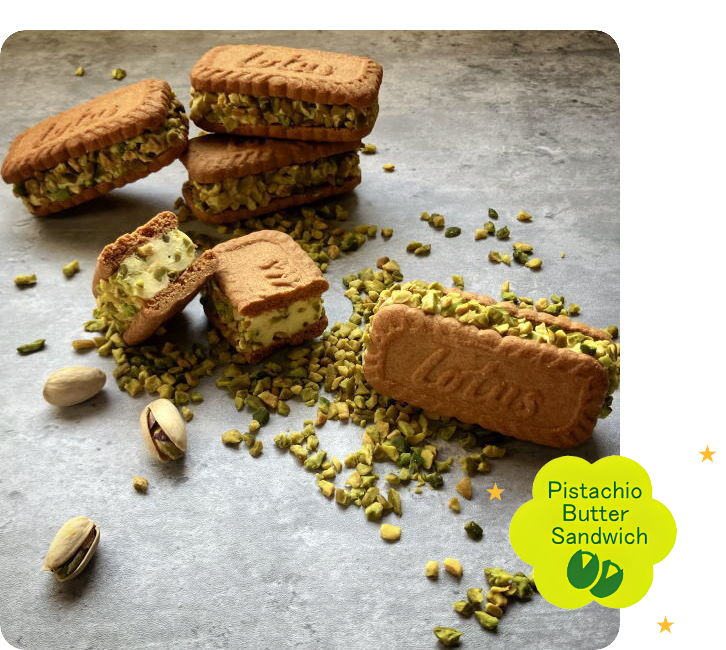 ピスタチオバターサンド
