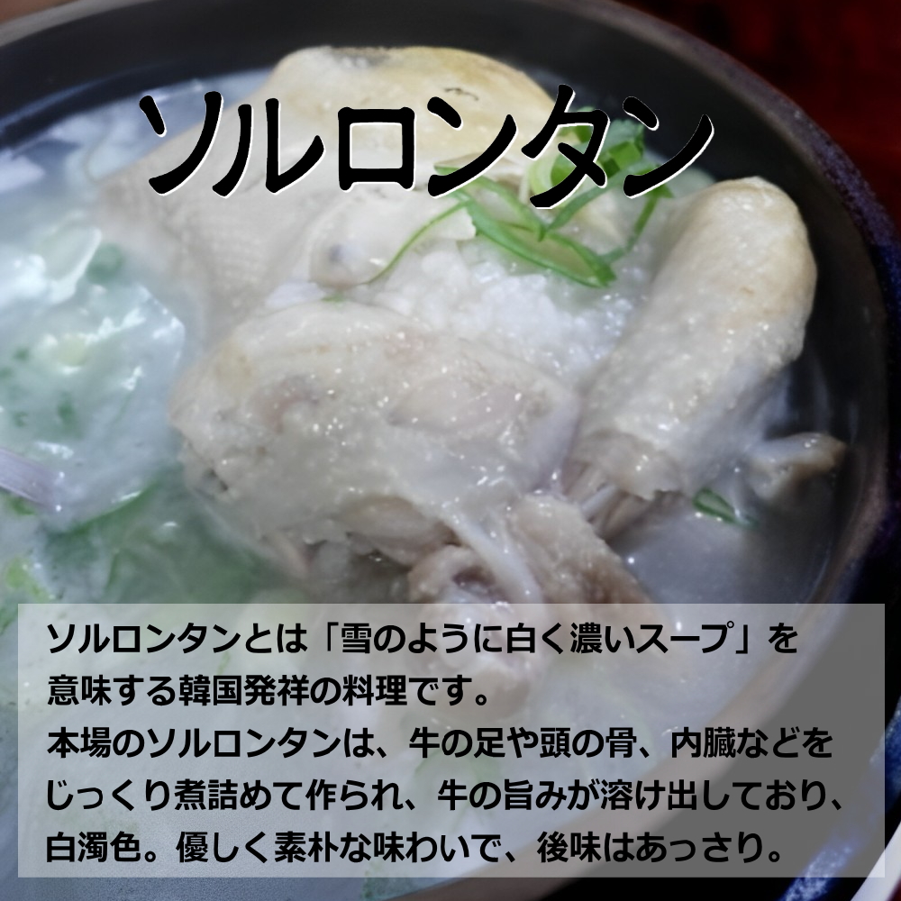 ソルロンタンとは?